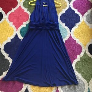 Jones New York 16 royal blue dress wedding guest